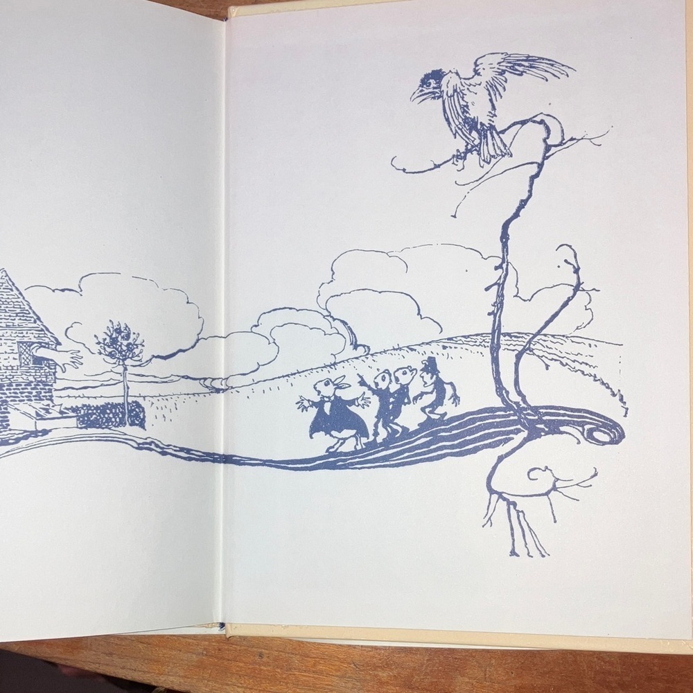 Alice's Adventures in Wonderland Illustrated Book rare vintage 1986 reprint - Picture 15 of 16